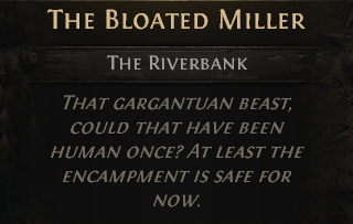 MMOJUGG Path of Exile 2 THE BLOATED MILLER---ACT 1 Details View of Item Function and Use